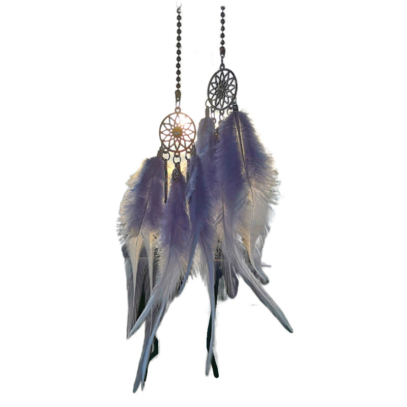 Wholesale Dream Catcher Feather Car Pendant